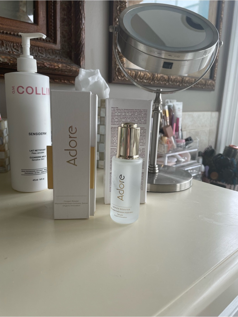 Adore Oxygen Booster Microdermabrasion Activator Serum 1.7 ounces